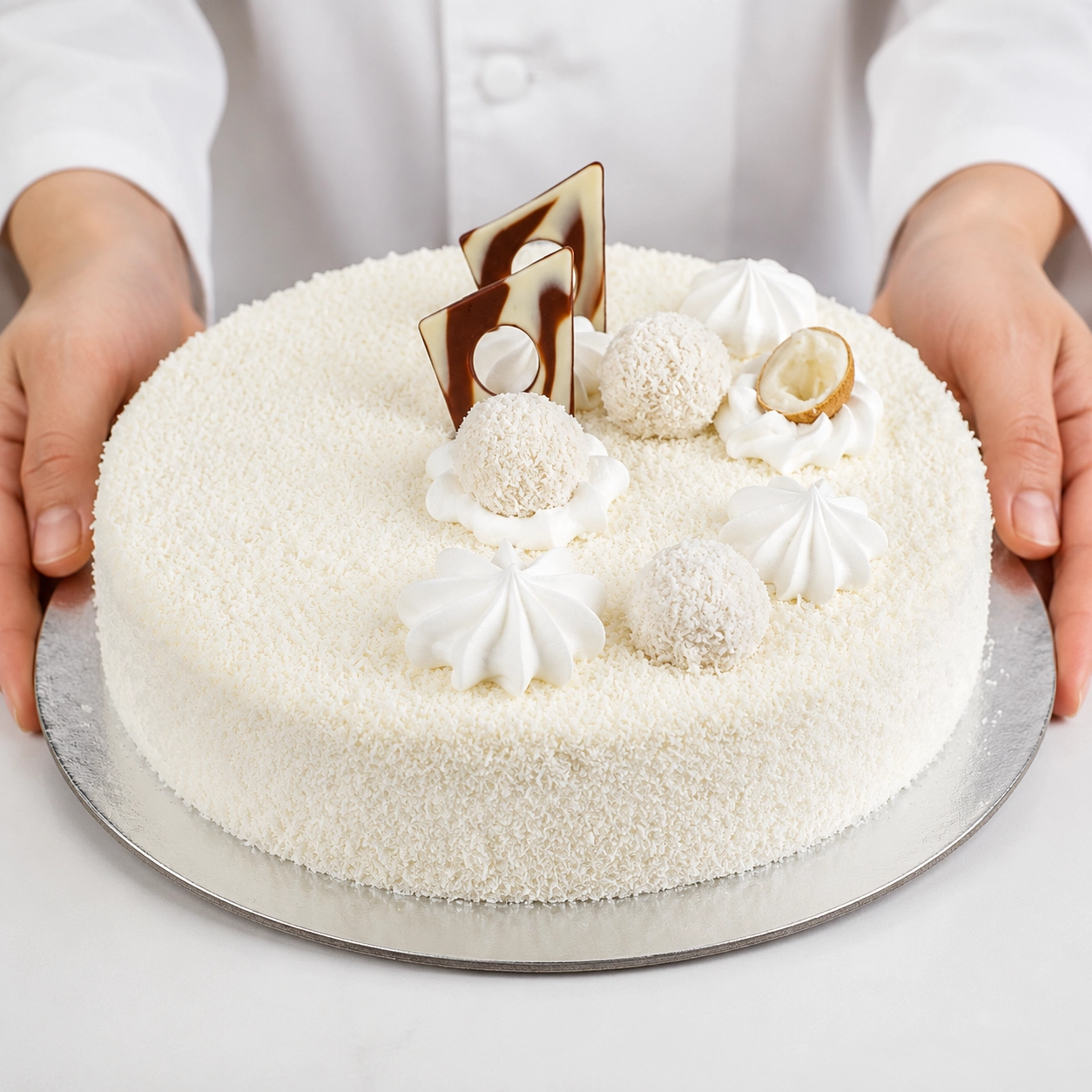 coconut topping